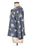 Como Vintage Gray Long Sleeve Blouse Size L - photo 5
