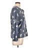 Como Vintage Gray Long Sleeve Blouse Size L - photo 4