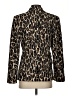 Theory Animal Print Brown Wool Blazer Size 4 - photo 2