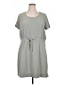32 Degrees 100% Polyester Solid Gray Casual Dress Size XL - photo 1