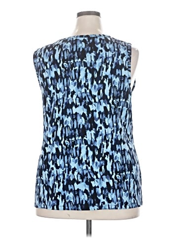 Just My Size Sleeveless Blouse (view 2)