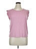 Green Envelope Pink Sleeveless T-Shirt Size XL - photo 1