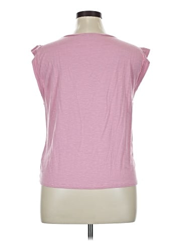 Green Envelope Sleeveless T-Shirt (view 2)