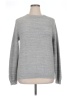 J. McLaughlin 100% Cotton Solid Gray Pullover Sweater Size XL - photo 1