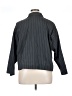 Blanque Stripes Gray 3/4 Sleeve Button-Down Shirt Size 0X (0) - photo 2