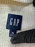 Gap 100% Cotton Stripes Ivory Pullover Sweater Size XL - photo 7