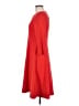 Lands' End Solid Red Casual Dress Size M - photo 5