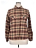 Columbia Plaid Brown Long Sleeve Button-Down Shirt Size XL - photo 1