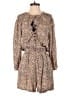Beachgold Animal Print Tan Romper Size S - photo 1