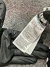 Old Navy Print Black Casual Dress Size M - photo 8