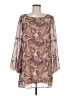 Xhilaration 100% Polyester Paisley Brown Cocktail Dress Size M - photo 1