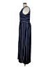 Hount Stripes Blue Casual Dress Size XL - photo 5