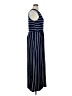 Hount Stripes Blue Casual Dress Size XL - photo 4