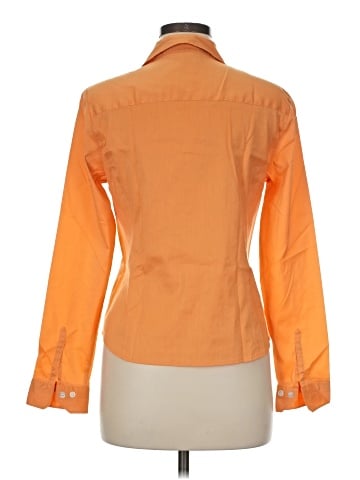 Ann Taylor Long Sleeve Button-Down Shirt (view 2)