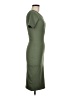 Lemite Solid Green Casual Dress Size M - photo 4