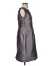 Ellen Tracy Metallic Gray Purple Cocktail Dress Size S (estimated) - photo 4