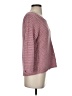Madewell Polka Dots Pink Open-Stitch Austen Pullover Sweater Size XS - photo 4