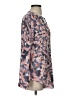Juniper + Lime Animal Print Pink Long Sleeve Blouse Size S - photo 4