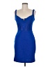 Shein 100% Polyester Blue Cocktail Dress Size 6 - photo 1