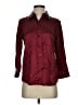 L'Agence 100% Silk Burgundy 3/4 Sleeve Silk Top Size XS - photo 1