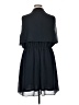 City Chic 100% Polyester Solid Blue Casual Dress Size 20 Plus (L) - photo 2