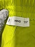 MNG 100% Lyocell Solid Yellow Athletic Shorts Size XL - photo 3
