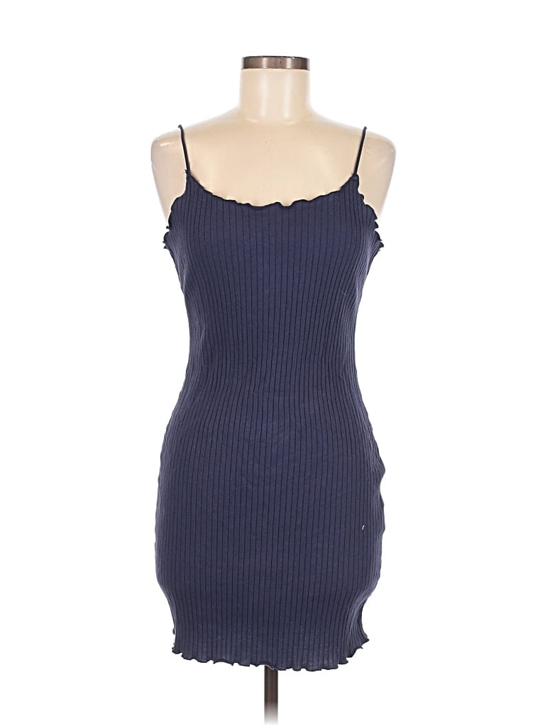 Pre-owned Shein Casual Dress In Blue