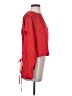 Express 100% Polyester Red Long Sleeve Top Size S - photo 4