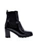 Longchamp 100% Leather Black Ankle Boots Size EU 40 - photo 1