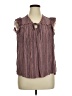 Old Navy 100% Viscose Brown Sleeveless Blouse Size 1X - photo 1