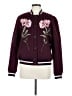 Parker Floral Burgundy Jacket Size M (estimated) - photo 1