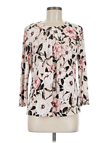 Karl Lagerfeld Paris 3/4 Sleeve Blouse (view 1)