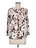 Karl Lagerfeld Paris Ivory 3/4 Sleeve Blouse Size M - photo 1
