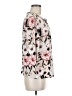 Karl Lagerfeld Paris Ivory 3/4 Sleeve Blouse Size M - photo 4