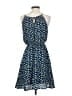 Miami 100% Polyester Blue Casual Dress Size S - photo 2