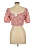 Shein 100% Polyester Pink 3/4 Sleeve Blouse Size L - photo 2