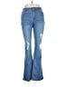 Assorted Brands Hearts Blue Jeans Size L - photo 1