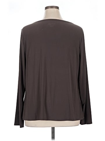 Attitudes by Renee Long Sleeve Blouse (view 2)