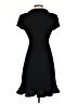 Donna Ricco 100% Polyester Solid Black Cocktail Dress Size 4 Petite - photo 2