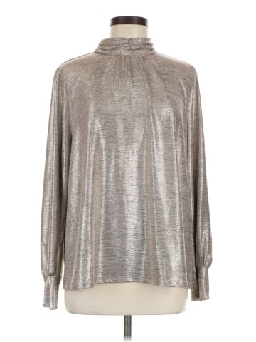 Skies Are Blue Long Sleeve Blouse (view 1)