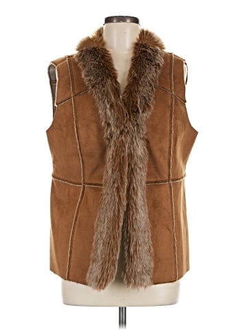 Orvis Faux Fur Vest (view 1)