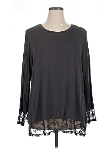Logo Layers Long Sleeve Blouse (view 1)
