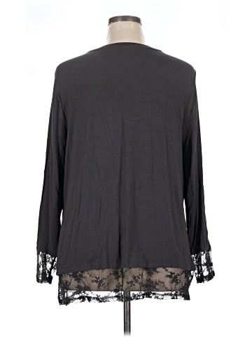 Logo Layers Long Sleeve Blouse (view 2)