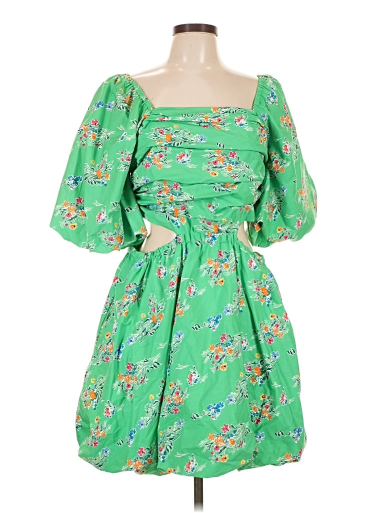 Pre-owned A New Day Casual Dress In Green