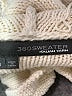 360 Sweater 100% Cotton Color Block Ivory Pullover Sweater Size M - photo 7