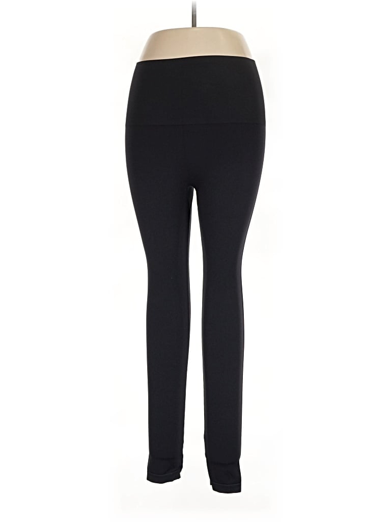 Pre-owned Spanx Active Pants In Black