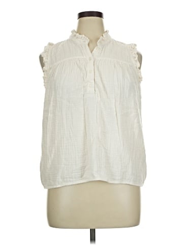 J.Crew Factory Store Sleeveless Blouse (view 1)