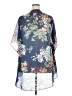 Emory Park 100% Polyester Blue Kimono Size XXL - photo 2