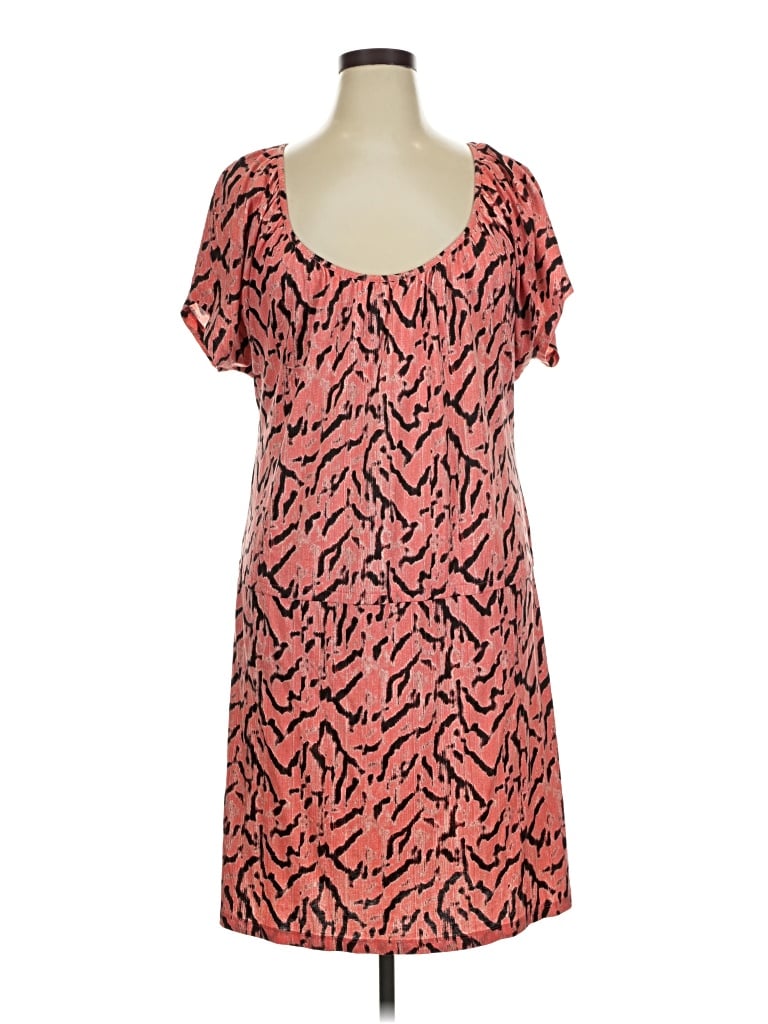 Pre-owned Kim Rogers Casual Dress In Orange