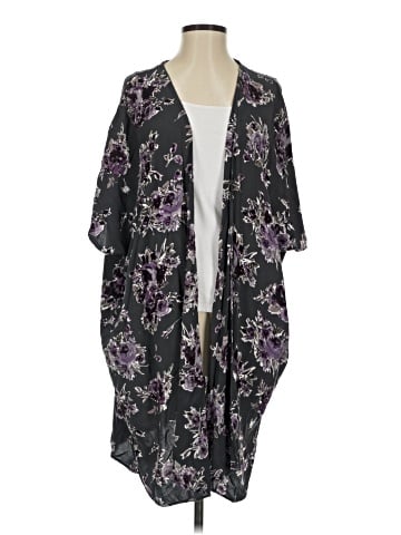 Blue Rain Kimono (view 1)